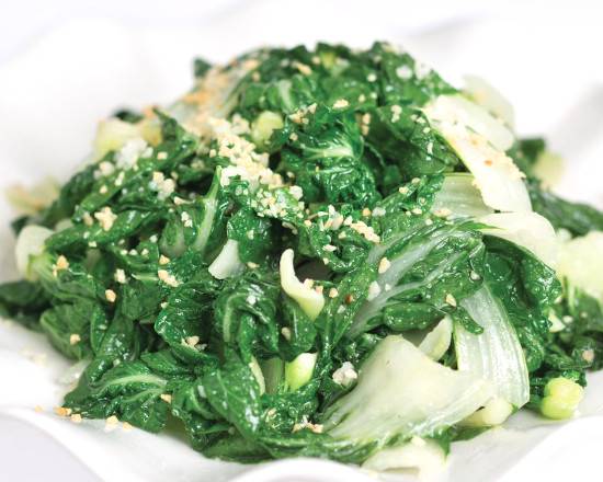 602. Baby Bok Choy with Garlic Sauce 蒜蓉白菜苗